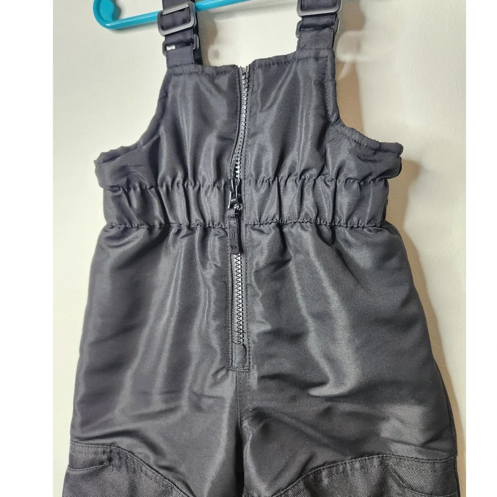 Falls Creek Kids Black Insulated Snow Bib Overalls‎ 18M